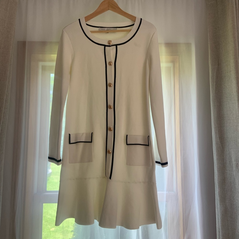 Anthropologie mini sweater dress